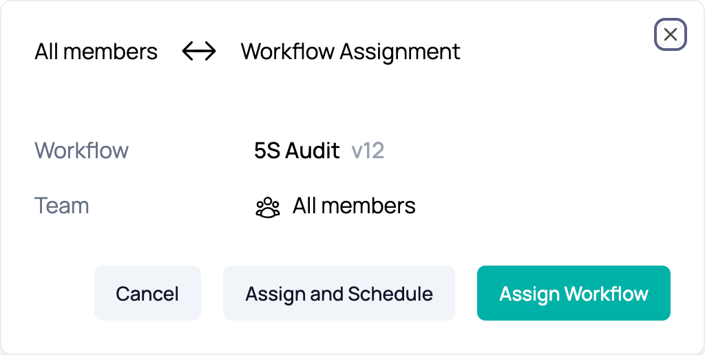 Workflows - Team Assign